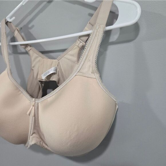 🐢 Wacoal Basic Beauty Underwire T-Shirt Bra 853192 42DD Sand Nude 5 - Picture 7 of 10